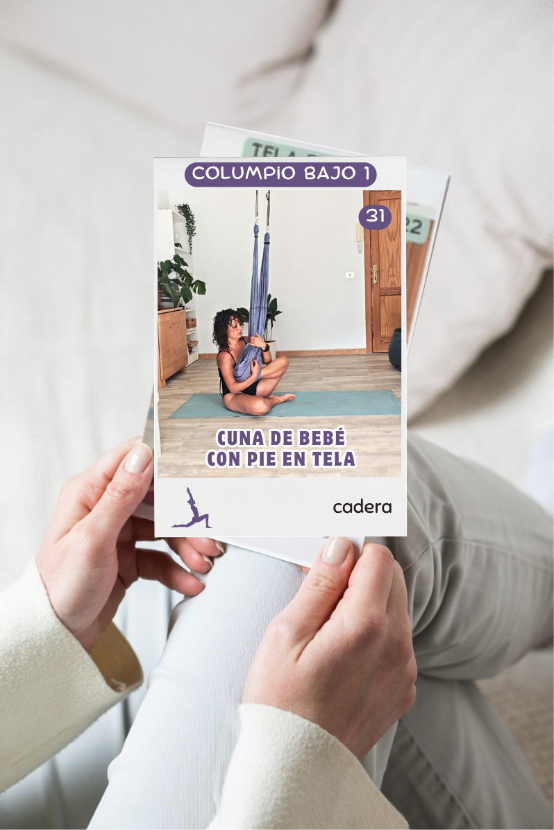 Mazo de Yoga Aéreo “Vacío Sagrado”: Sesión restaurativa – PDF Digital para Instructores y Practicantes